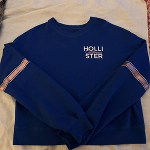 Hollister sweatshirt and Pink quarter zip.